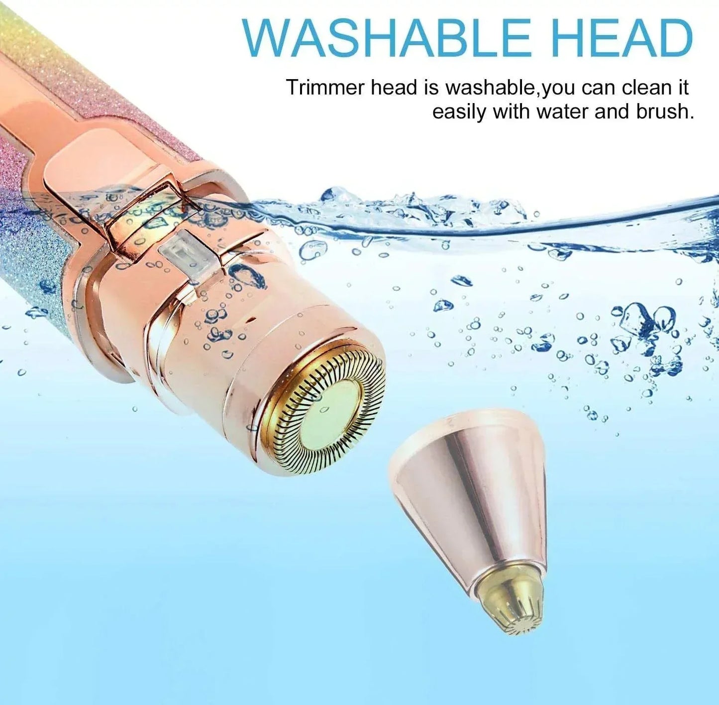 2 In 1 Eyebrow Trimmer & Hair Shaver