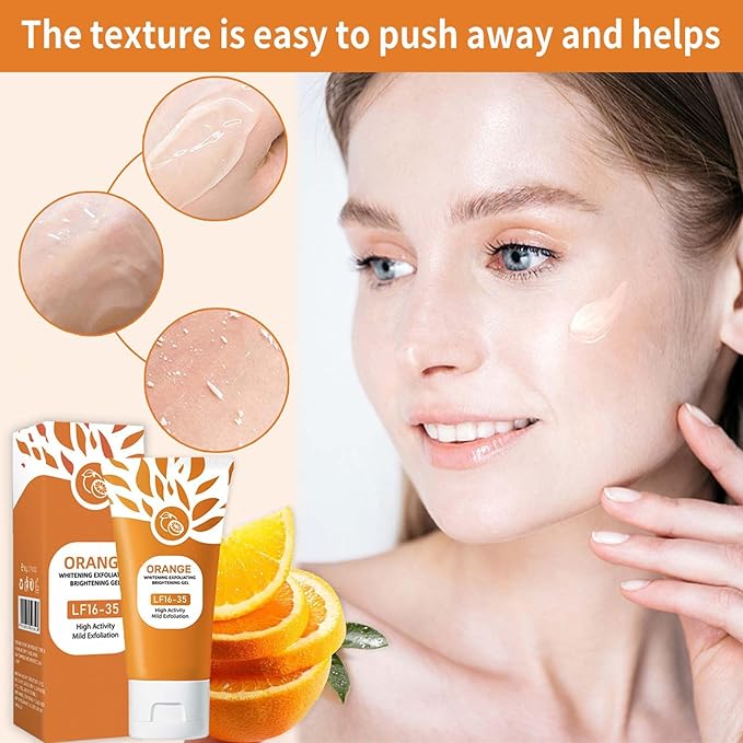 Orange Brightening Exfoliating Gel Best selling Brightening Gel