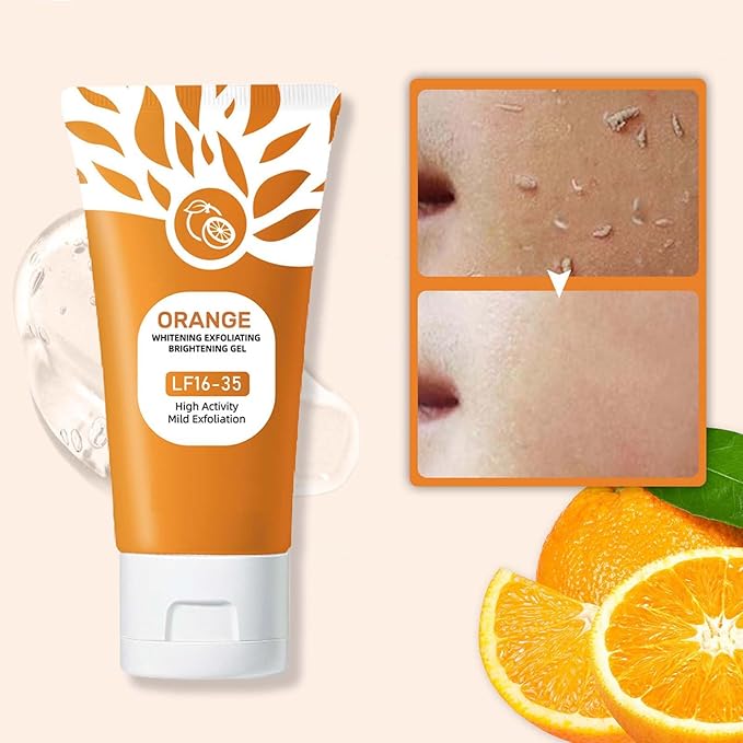 Orange Brightening Exfoliating Gel Best selling Brightening Gel